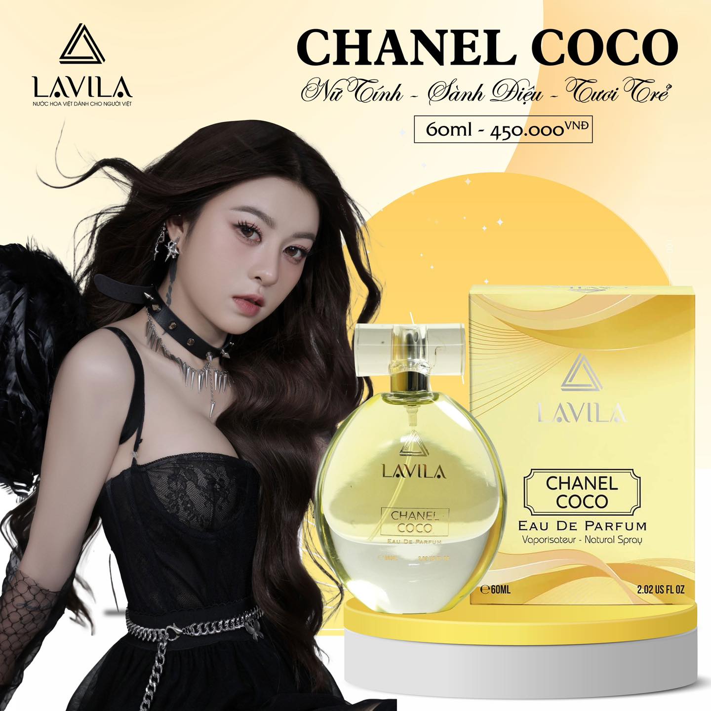 Nước Hoa Nữ Lavila Chanel CoCo 60ml