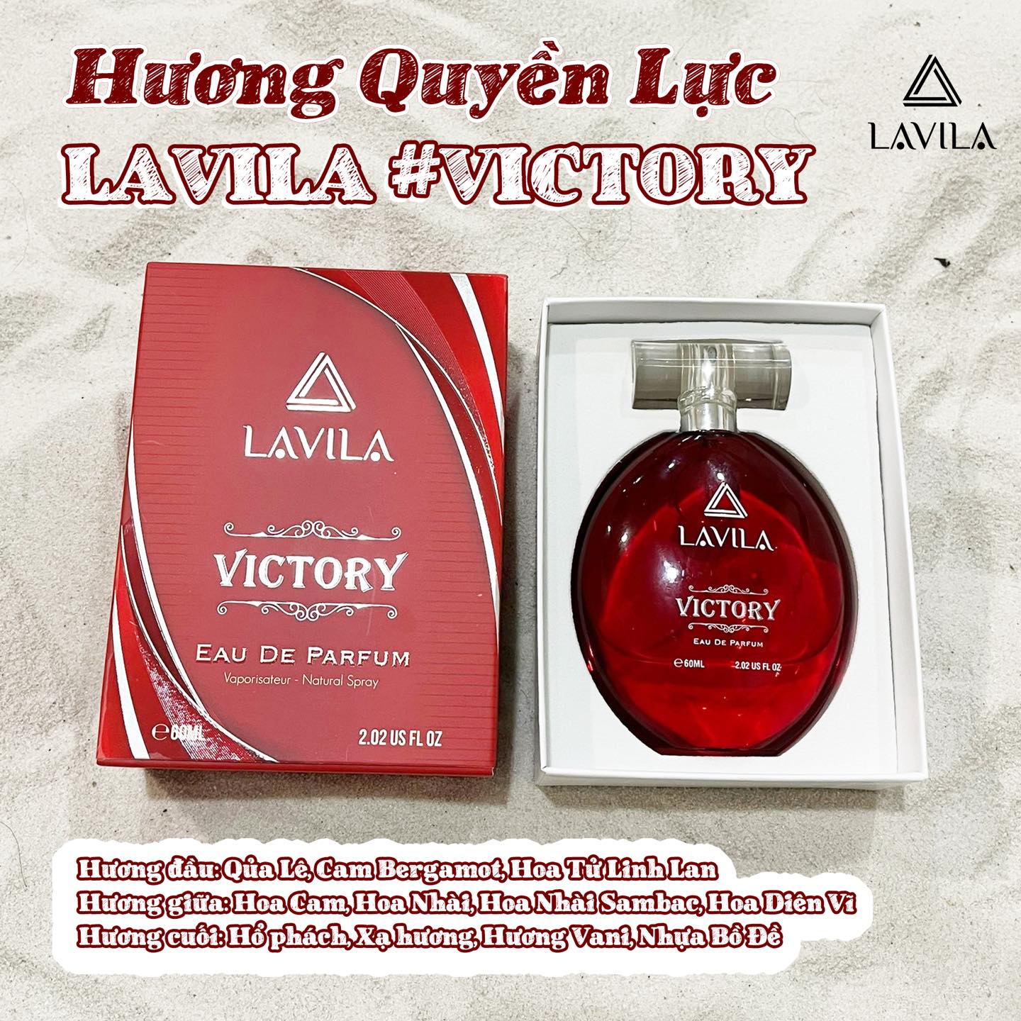 Nước Hoa Nữ Lavila Victory 60ml