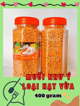 Muối Tôm Như Ý Hạt Vừa Thơm Ngon Đậm Vị 400g - MTNYHV