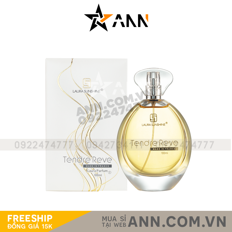 Nước Hoa Nữ Laura Sunshine Tendre Reve 100ml