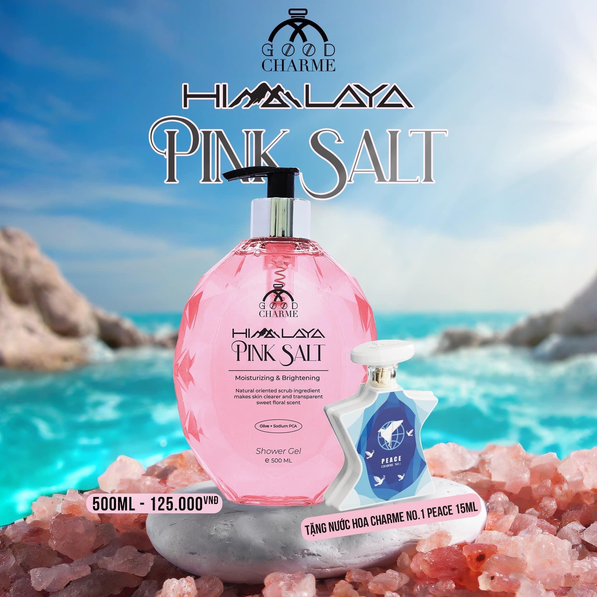 Sữa Tắm Muối Hồng Himalaya Pink Salt Good Charme