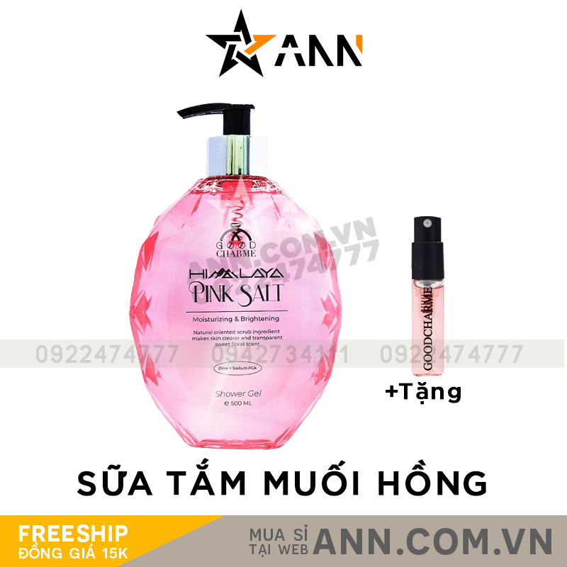 Sữa Tắm Muối Hồng Himalaya Pink Salt Good Charme