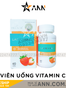 Viên Uống Vitamin Lacir Viral C Dr Lacir 60 viên - 8938528007251