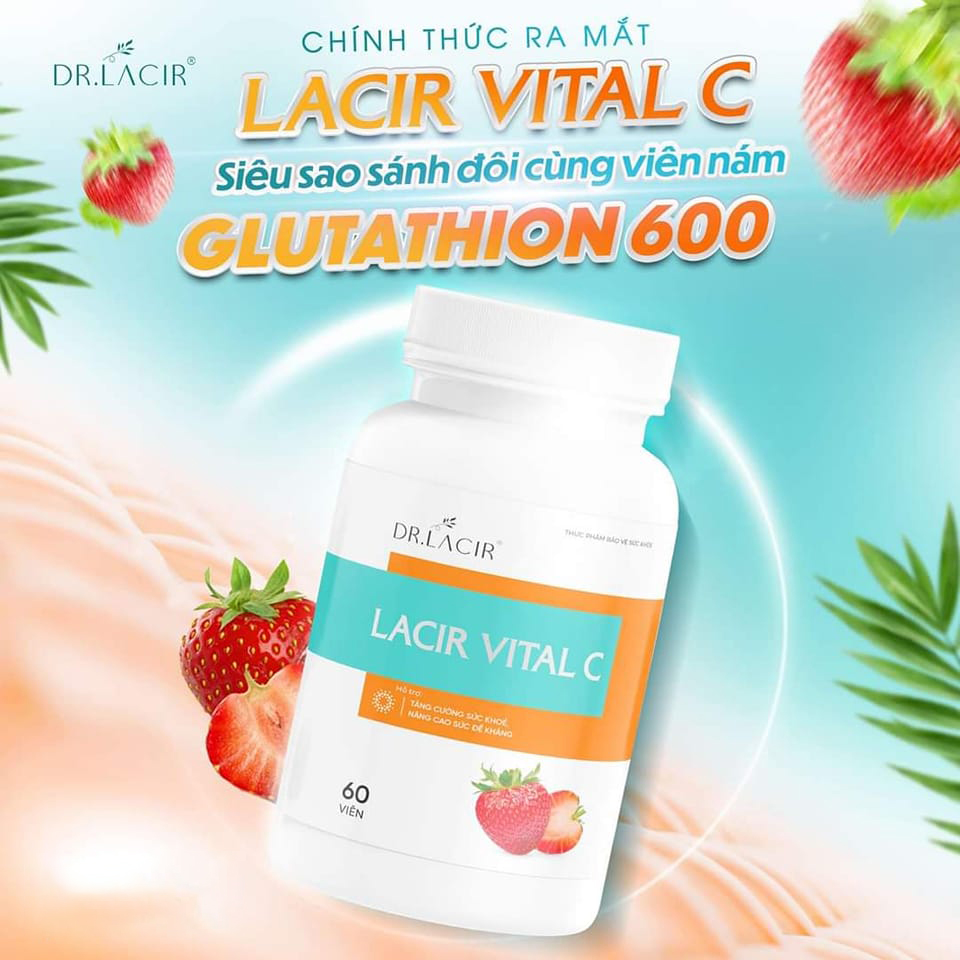 Viên Uống Vitamin Lacir Viral C Dr Lacir 60 viên