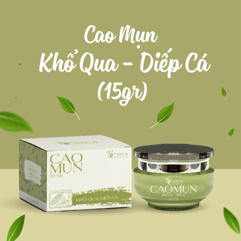 Kem Face Cao Mụn Khổ Qua Diếp Cá Sica White