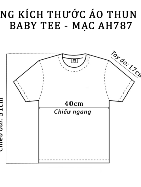 Áo Thun Nữ Cổ Tròn Baby Tee Tay Phối Màu In Hình Cún Mạc AH787 - AG1233