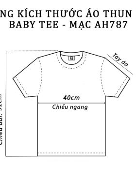 Áo Thun Nữ Cổ Tròn Baby Tee In Chữ A Mạc AH787 - AG1235