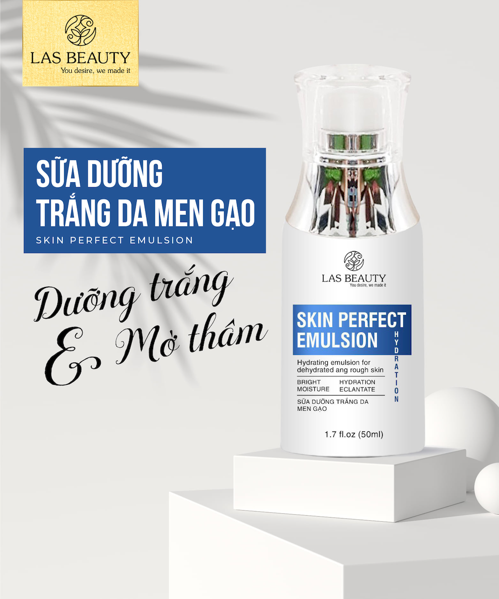 Sữa Dưỡng Rong Nho Las Beauty Skin Perfect Emulsion 50ml