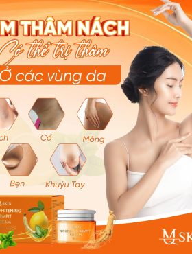 Combo Kem Tẩy Lông + Kem Thâm Nách MQ Skin Sâm Chanh Mật - 8936117150241