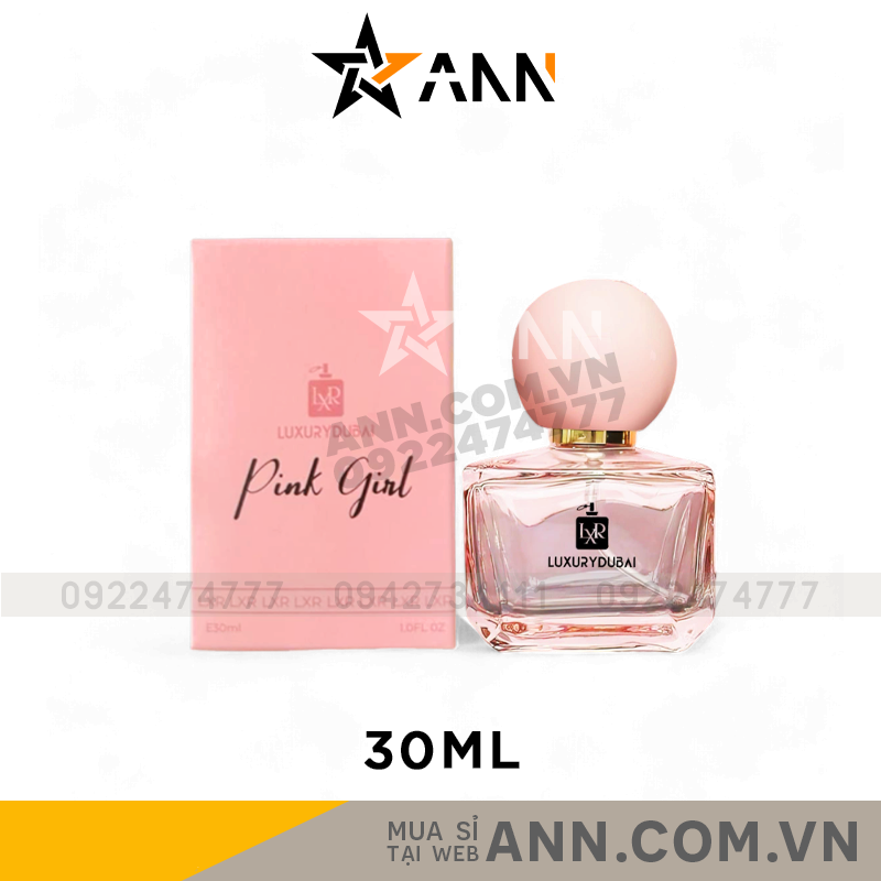 Nước Hoa Nữ Luxury Dubai Pink Girl 30ml