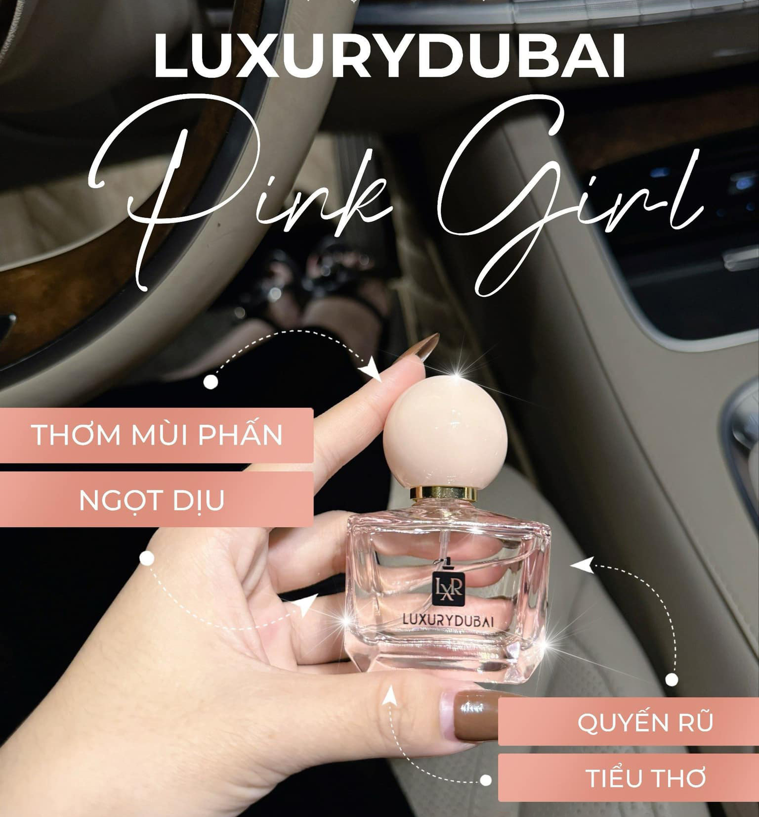 Nước Hoa Nữ Luxury Dubai Pink Girl 30ml