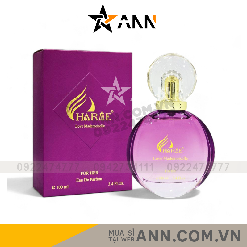 Nước Hoa Charme Love Mademoiselle 100ml Mùi Nữ