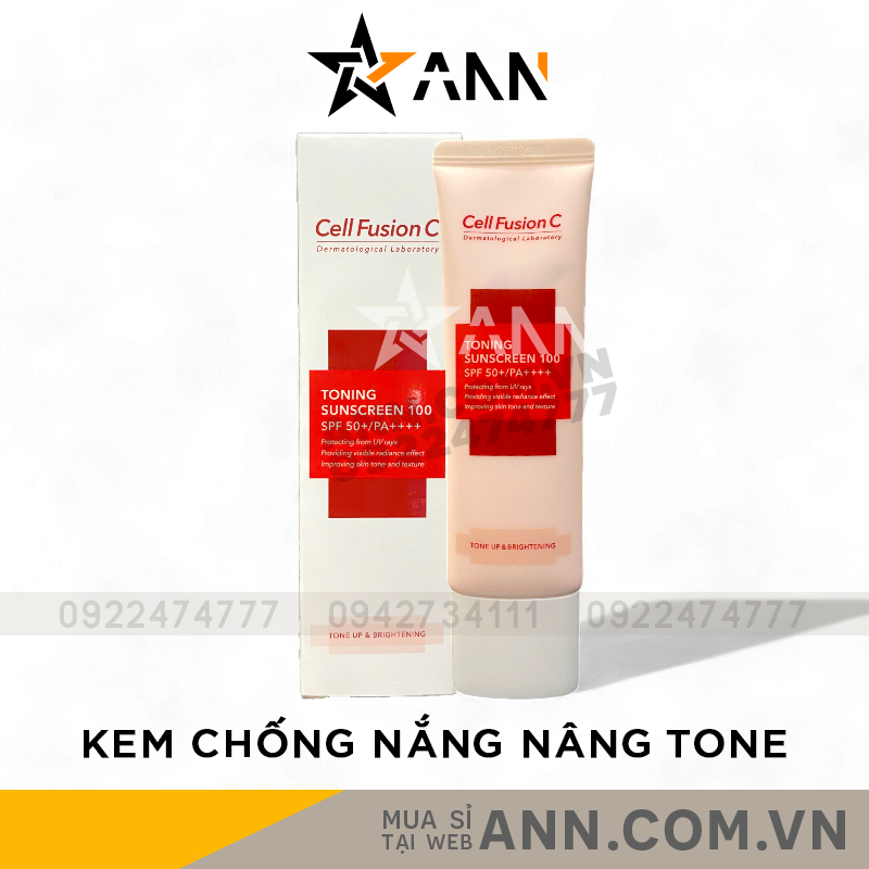 Kem Chống Nắng Cell Fusion C Toning Sunscreen 50ml