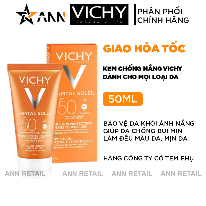 Kem Chống Nắng Vichy Capital Soleil 50ml