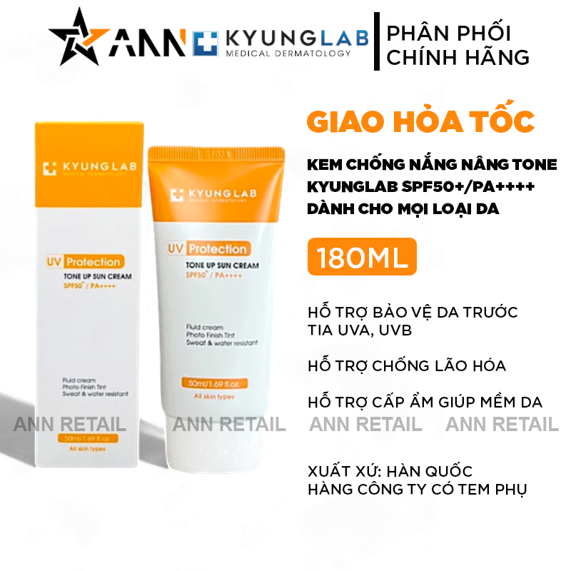 Kem Chống Nắng Nâng Tone Kyung Lab Tone Up Sun Cream SPF50+/PA++++ 50ml