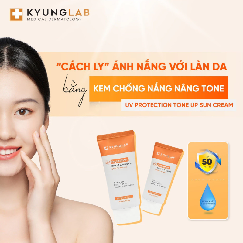 Kem Chống Nắng Nâng Tone Kyung Lab Tone Up Sun Cream SPF50+/PA++++ 50ml