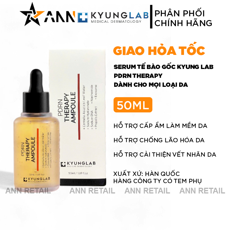 Serum Tế Bào Gốc Kyung Lab PDRN Therapy Ampoule Hàn Quốc 50ml