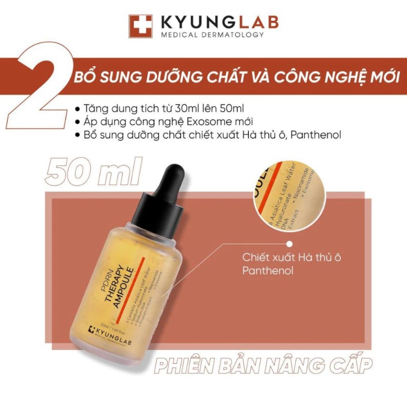 Serum Tế Bào Gốc Kyung Lab PDRN Therapy Ampoule Hàn Quốc 50ml