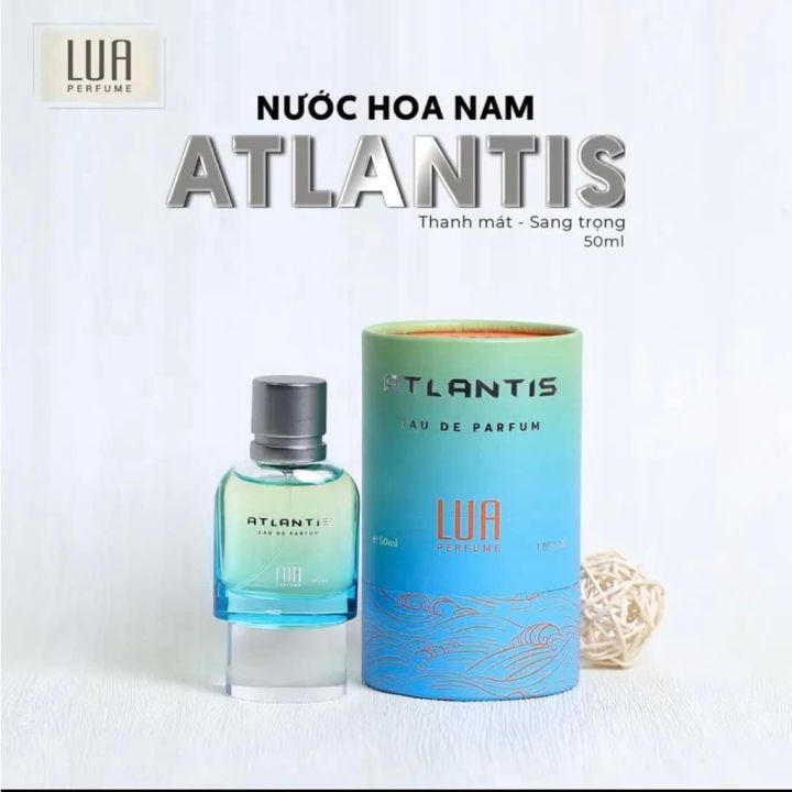 Nước hoa Lua Atlantis 50ml là chai nước hoa unisex cả nam và nữ đều dùng được