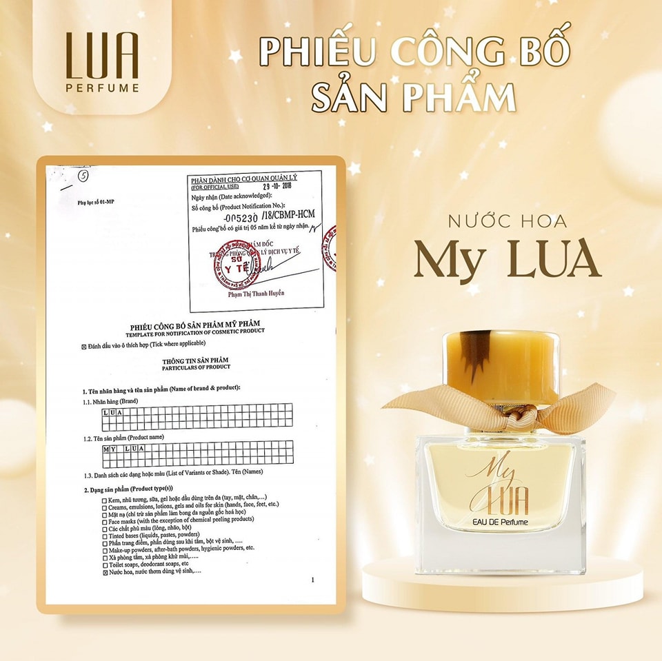Nước Hoa Nữ My Lua No 06 35ml Lua Perfume