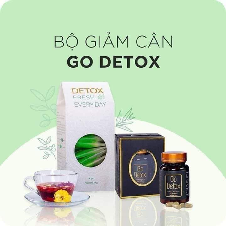 Giảm Cân Go Detox giảm cân đẹp da