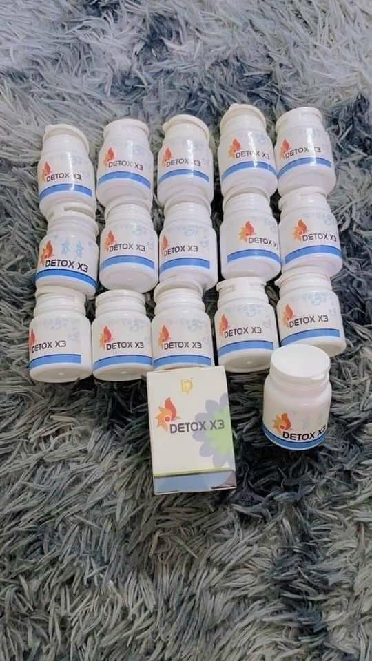 Detox X3  Trà xanh  rau xanh  thảo dược thiên nhiên