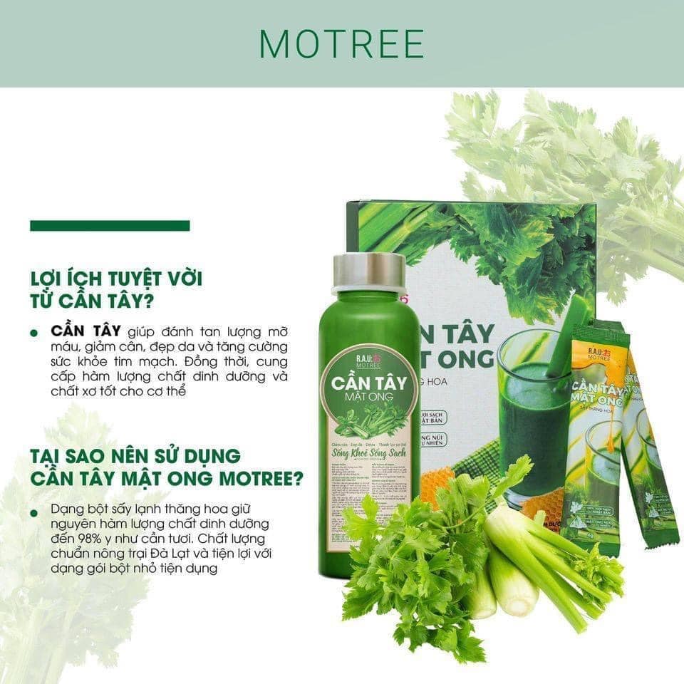 Cần Tây Mật Ong Motree Giúp giữ dáng thon gọn