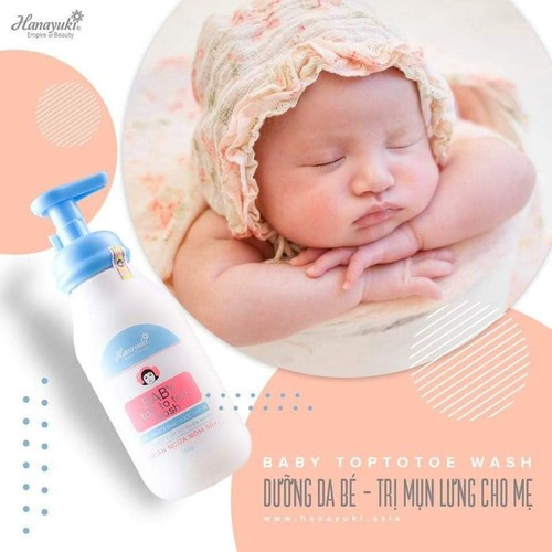 Sữa Tắm Thảo Dược Cho Bé Hanayuki Baby