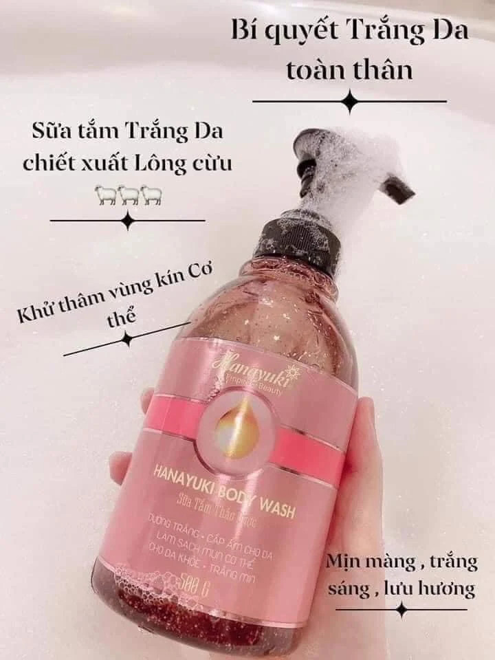 Sữa Tắm Body Wash Hanayuki