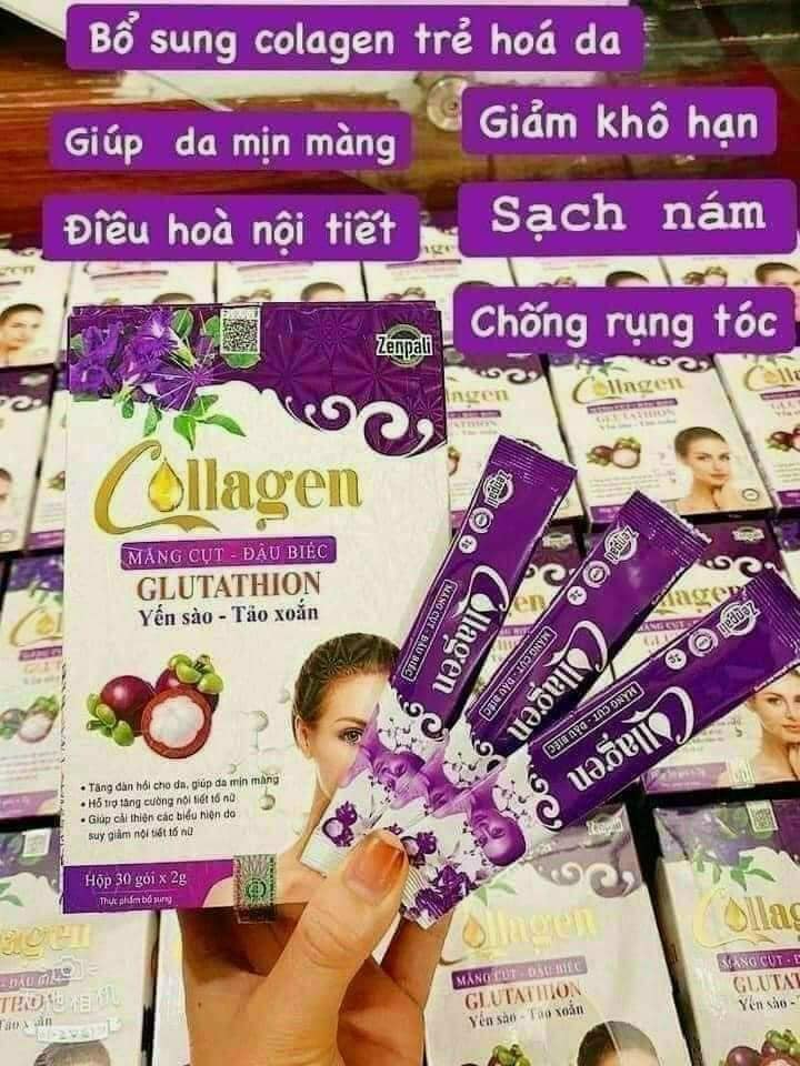 Giữ mãi tuổi thanh xuân với Collagen Đậu Biếc Măng Cụt