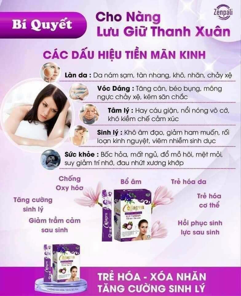 Giữ mãi tuổi thanh xuân với Collagen Đậu Biếc Măng Cụt