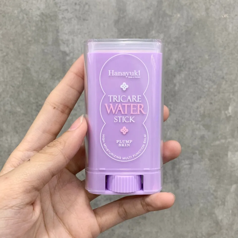 Lăn Dưỡng Da Hanayuki Tricare Water Stick Plump Skin chĩnh hãng