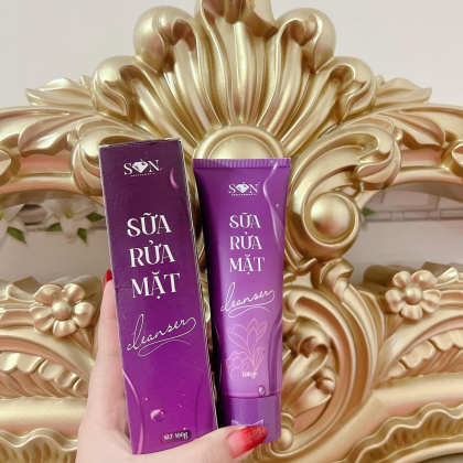 Sữa Rửa Mặt Cleanser Phiên Bản Mới Son Cosmetic Cho dа trắng sáng cải thiện dа bị lão hoá