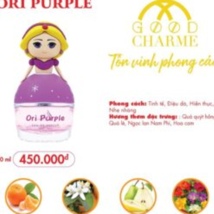 Nước Hoa Trẻ Em Ori Purple 30ml Good Charme