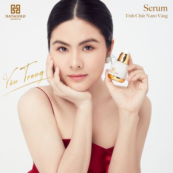 Serum tinh chất vàng HaTaGold Tăng cường dưỡng ẩm cho da căng mịn và tươi trẻ