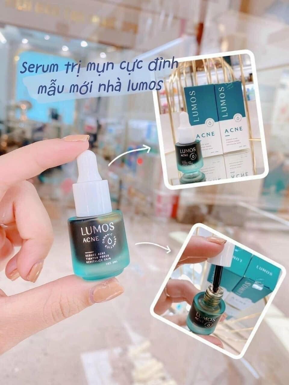 Serum trị mụn Lumos mẫu mới  Chưa 1 dòng trị mụn nào qua được e luôn