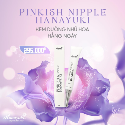 Kem Dưỡng Nhũ Hoa Hanayuki Pinkish Nipple chính hãng