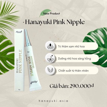 Kem Làm Hồng Nhũ Hoa Hanayuki Pink Nipple chính hãng