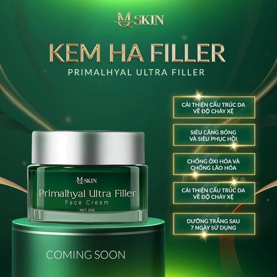 Kem Face Dưỡng HA Filler MQ Skin Primalhyal Ultra Filler