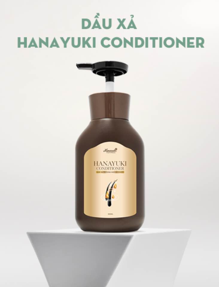 Dầu xả dưỡng tóc Hanayuki ConditionerSuôn mềm ngay sau 1 lần chạm, gội đầu ra ko ko cần chải tóc là có thiệt nha.