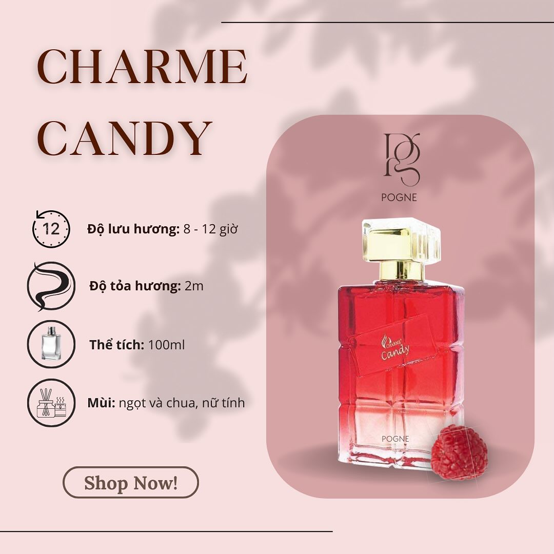 Nước Hoa Charme Candy 100ml