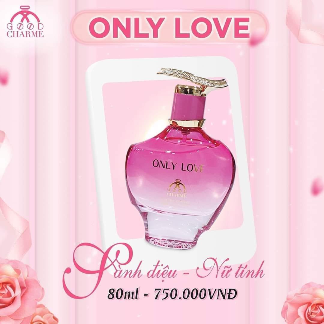 Nước hoa nữ Good Charme Only Love 80ml