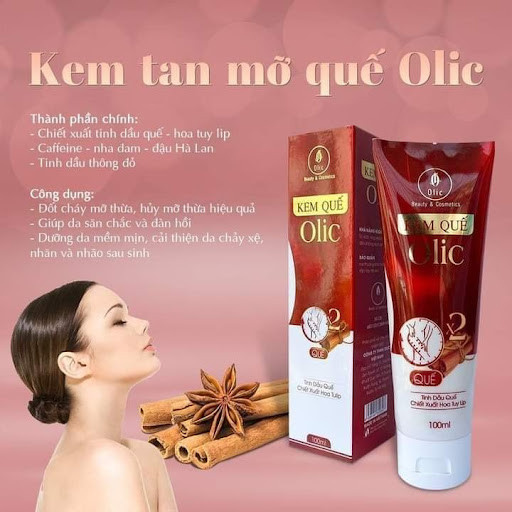 Kem Quế Olic – Gel Tan Mỡ Olic – Duy Trì Vóc Dáng Thon Gọn Hiệu Quả