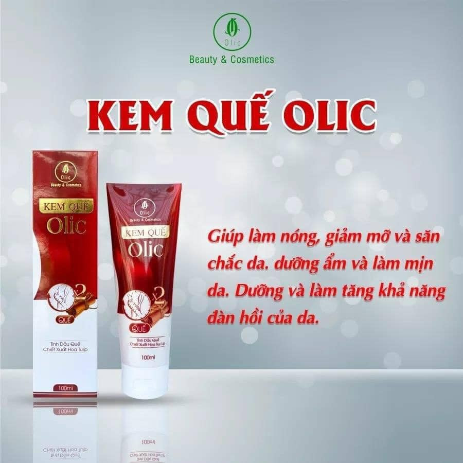 Kem Quế Olic – Gel Tan Mỡ Olic – Duy Trì Vóc Dáng Thon Gọn Hiệu Quả