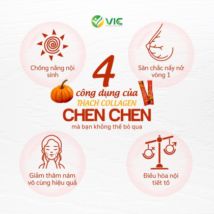 Thạch Bí Đỏ Chen Chen Vic Organic