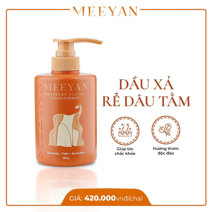 Dầu Xả Rễ Dâu Tằm MEEYAN Mulberrry Radiant Conditoner chính hãng