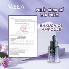 Serum Dưỡng Trắng Bakuchiol Ampoule V2 Meea Origin Phiên Bản Mới 30ml chính hãng