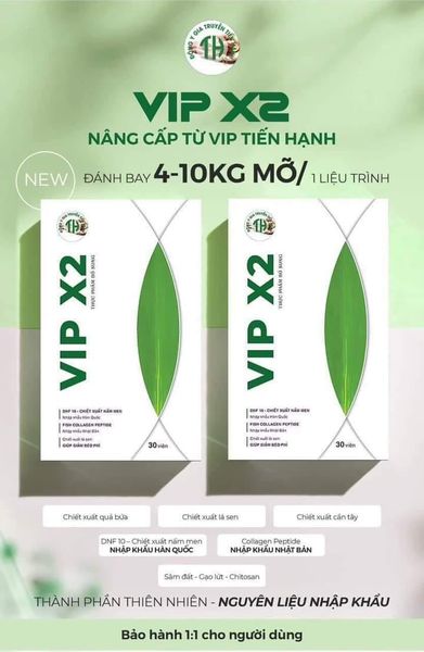 Giảm Cân Tiến Hạnh Vip X2