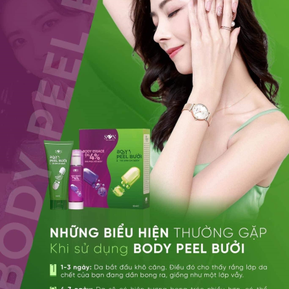 Combo Kem Body Peel Bưởi Son Group Trị thâm mông nách gối cùi chỏ tay...