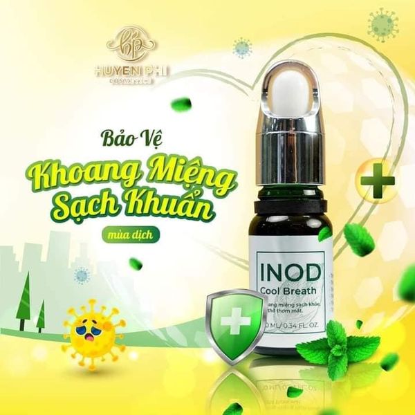 Hơi thở thơm mát tự tin mở lời Serum Inod Cool Breath